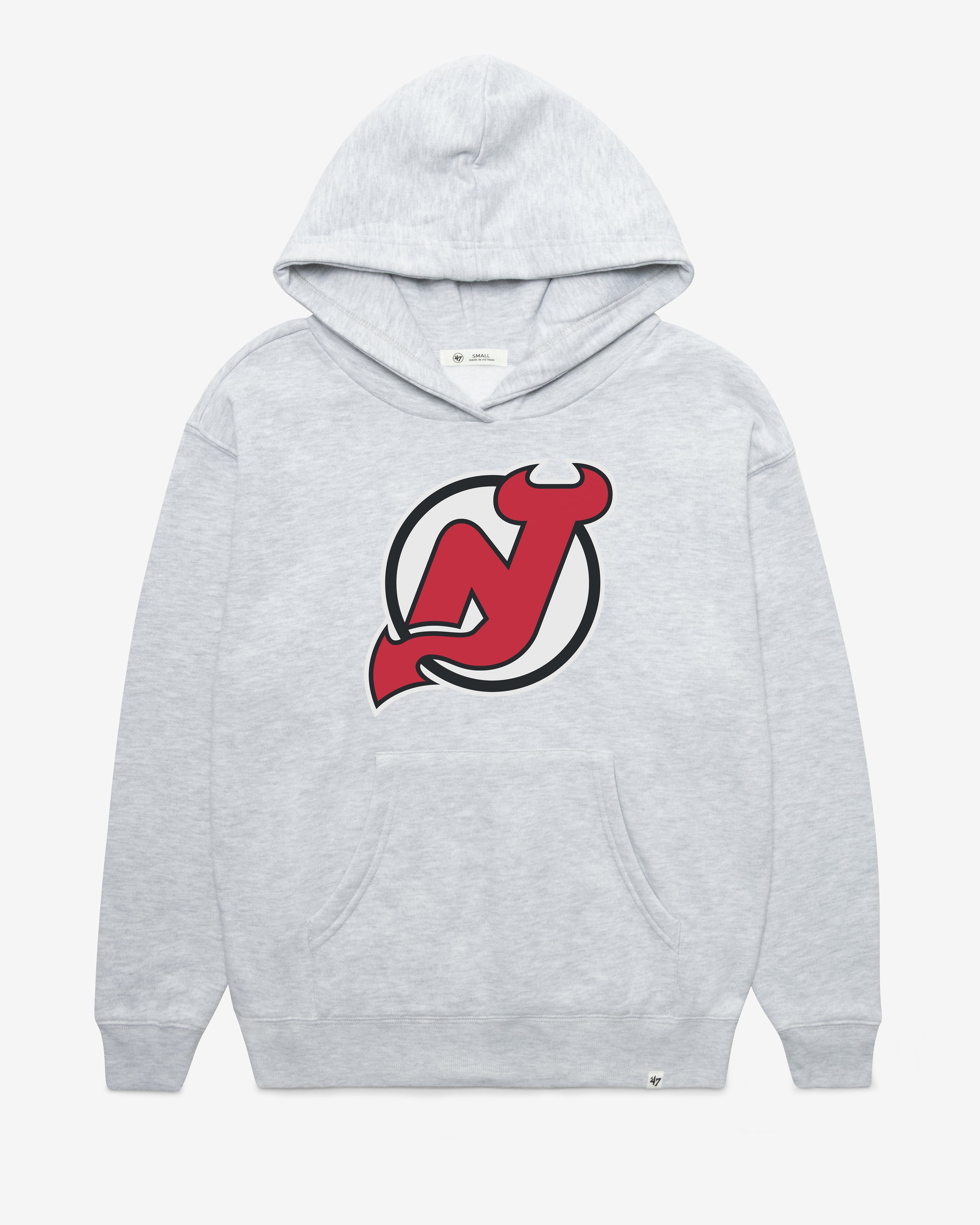 NEW JERSEY DEVILS IMPRINT '47 NAOMI HOOD WOMENS RELAY GREY