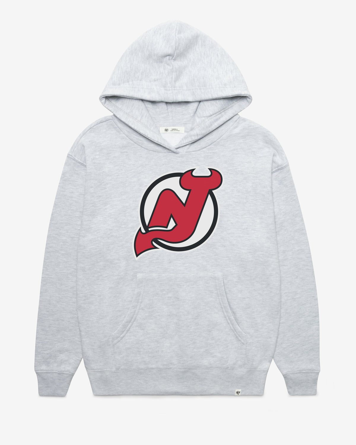 NEW JERSEY DEVILS IMPRINT '47 NAOMI HOOD WOMENS RELAY GREY