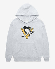 PITTSBURGH PENGUINS IMPRINT '47 NAOMI HOOD WOMENS RELAY GREY