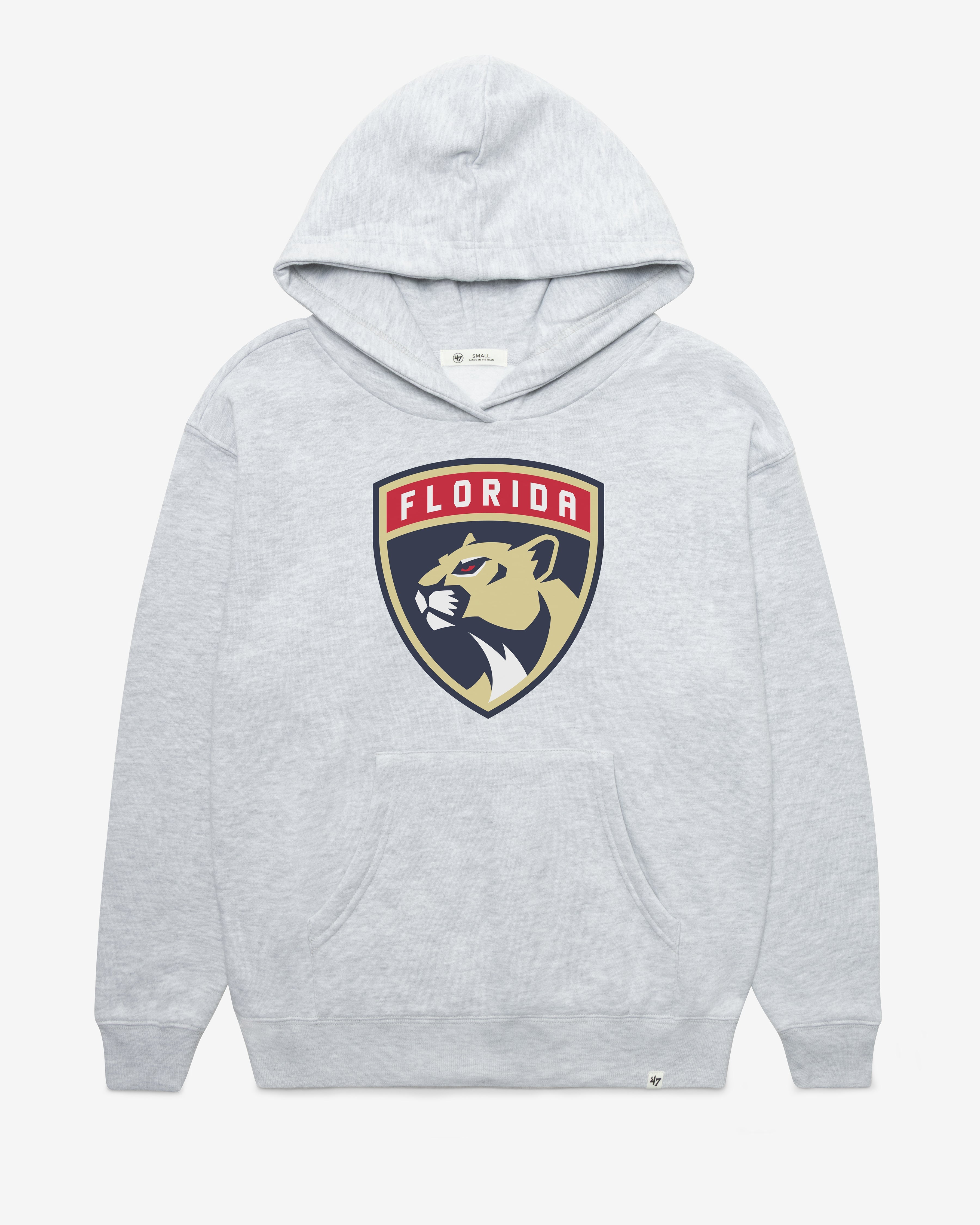 FLORIDA PANTHERS IMPRINT '47 NAOMI HOOD WOMENS RELAY GREY