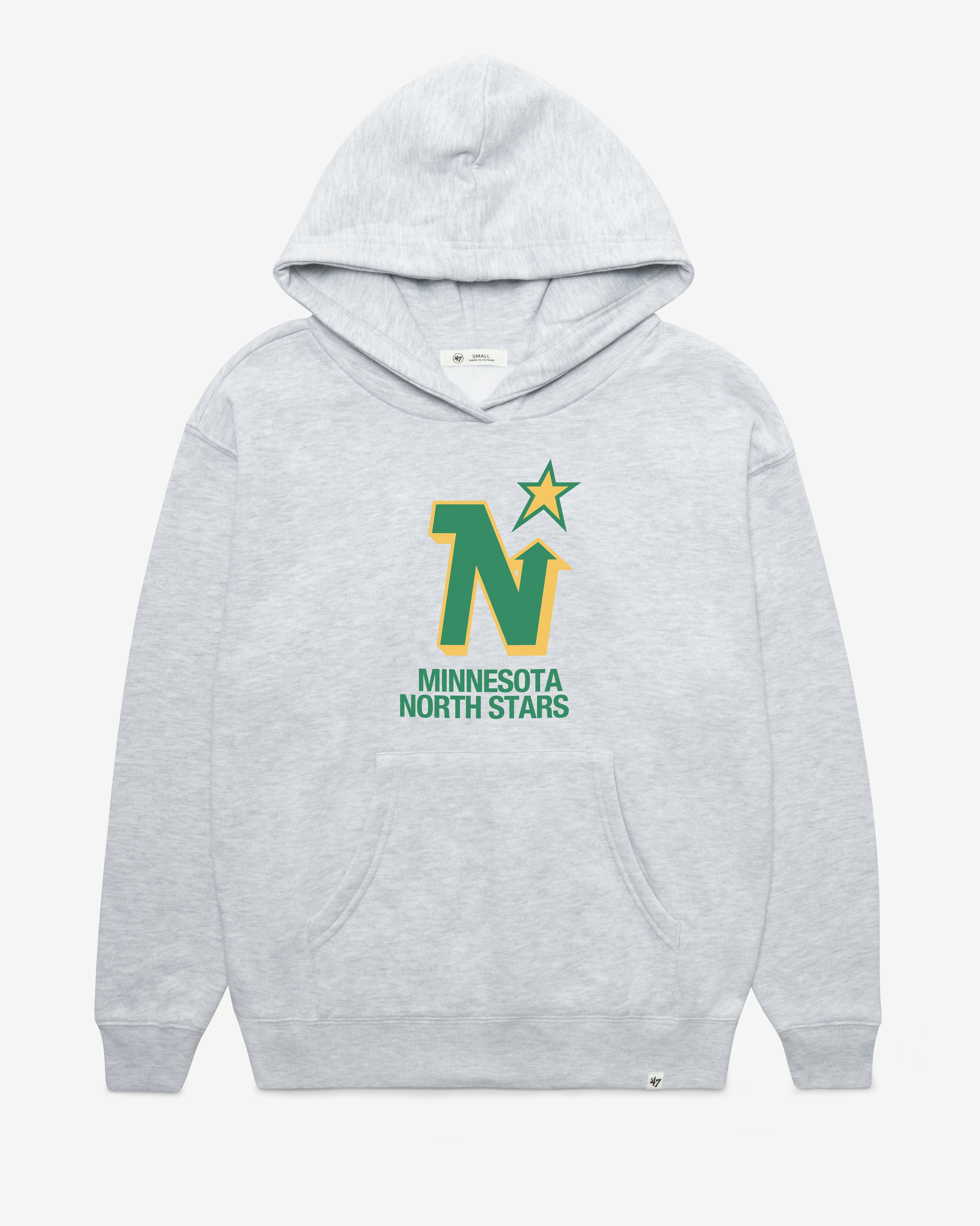 MINNESOTA/DALLAS STARS VINTAGE IMPRINT '47 NAOMI HOOD WOMENS RELAY GREY