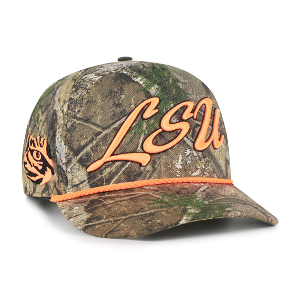 LOUISIANA STATE TIGERS LSU OVERHAND SCRIPT REALTREE '47 HITCH REALTREE APX