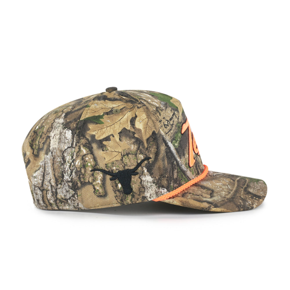 TEXAS LONGHORNS OVERHAND SCRIPT REALTREE '47 HITCH REALTREE APX