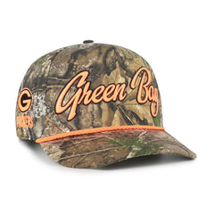 GREEN BAY PACKERS OVERHAND SCRIPT REALTREE '47 HITCH RELAXED FIT REALTREE APX