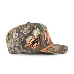 MIAMI DOLPHINS OVERHAND SCRIPT REALTREE '47 HITCH RELAXED FIT REALTREE APX