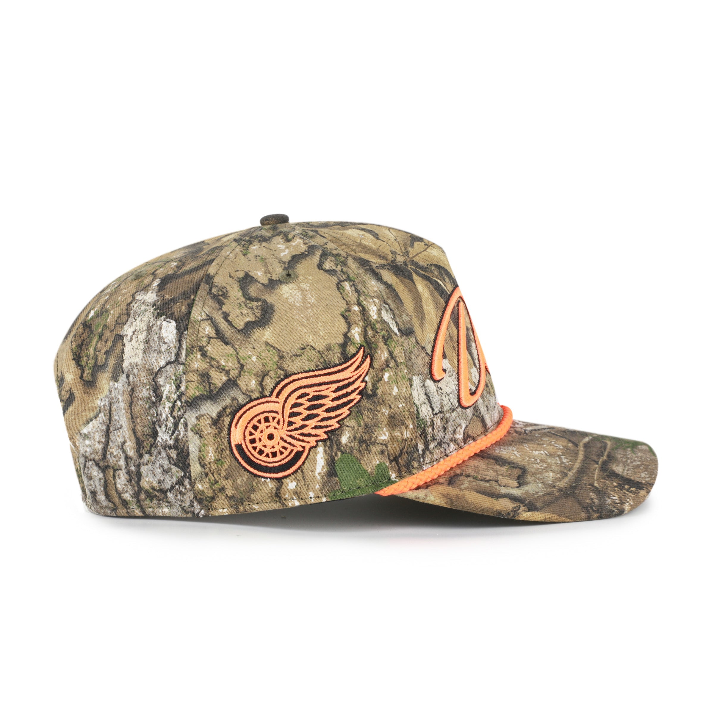 DETROIT RED WINGS OVERHAND SCRIPT REALTREE '47 HITCH REALTREE APX