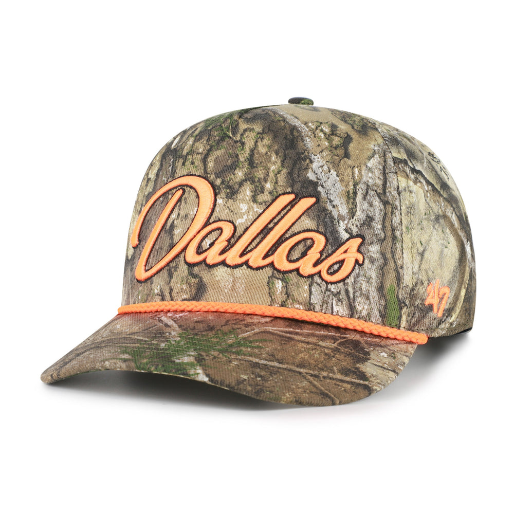 DALLAS STARS OVERHAND SCRIPT REALTREE '47 HITCH REALTREE APX