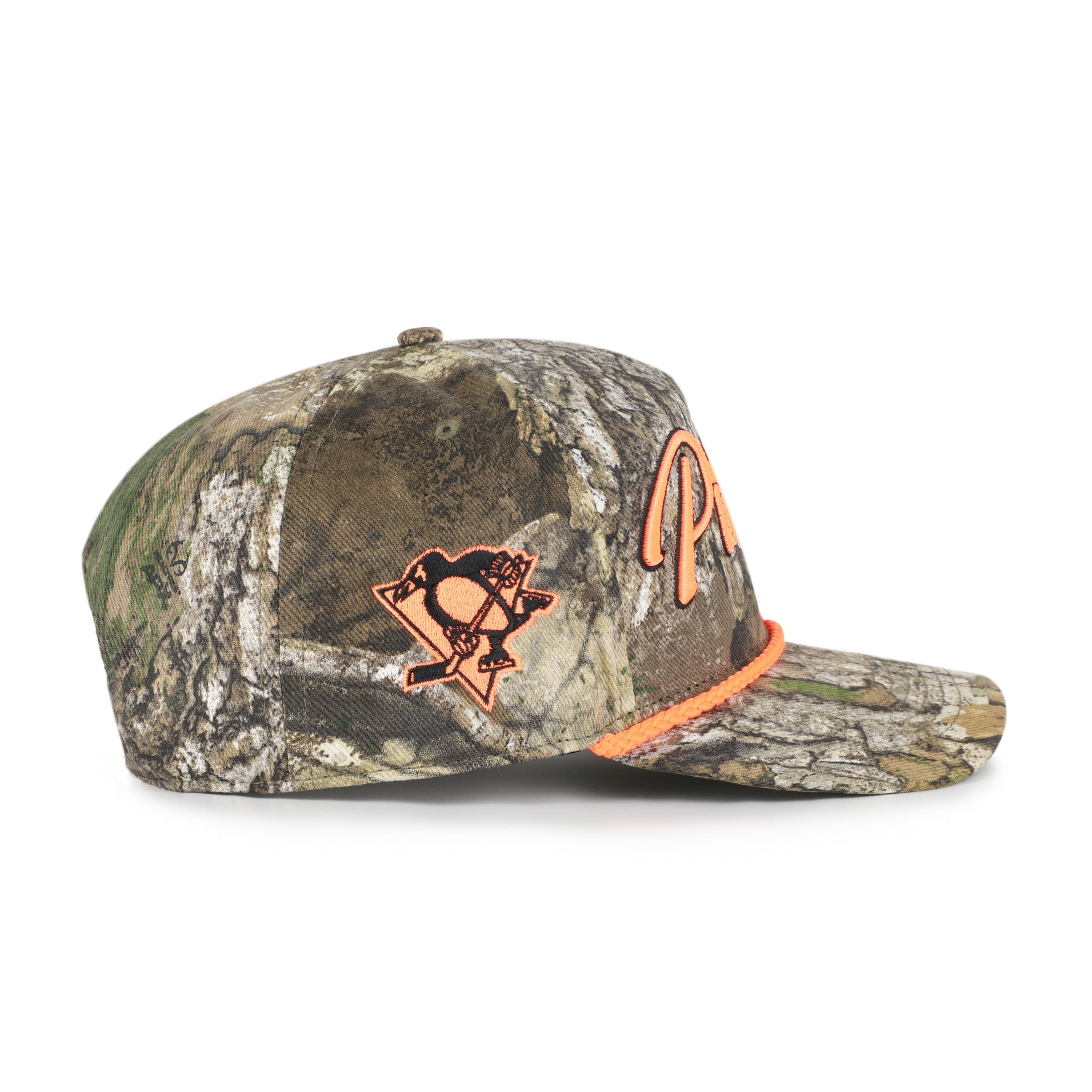 PITTSBURGH PENGUINS OVERHAND SCRIPT REALTREE '47 HITCH REALTREE APX