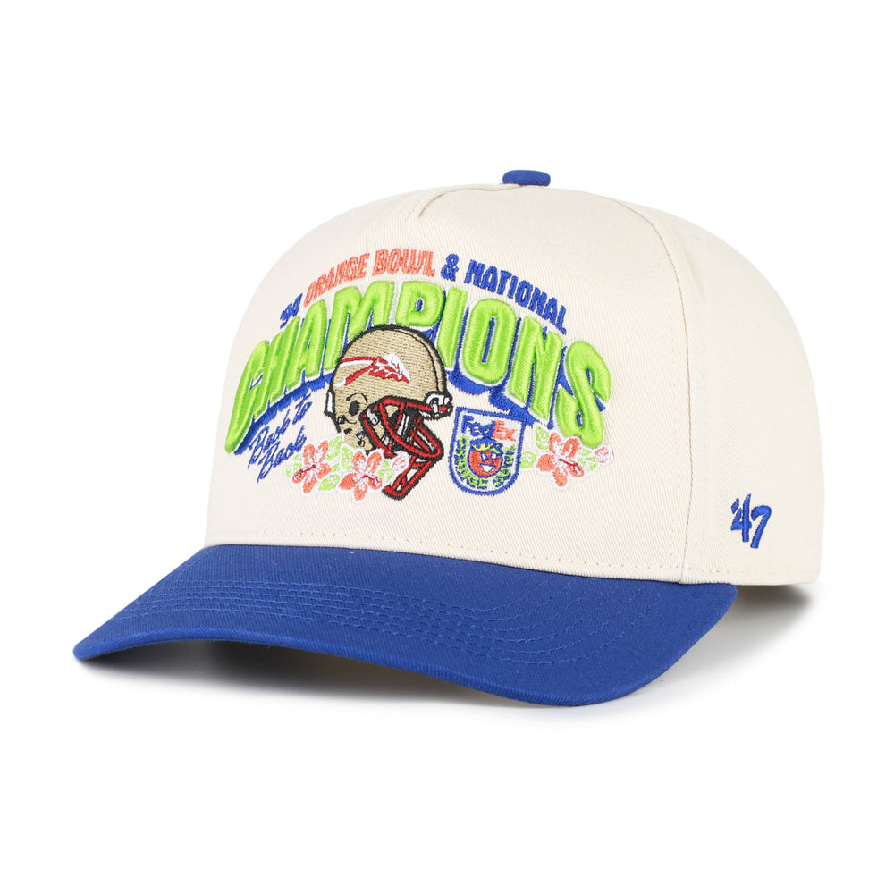 FLORIDA STATE SEMINOLES ORANGE BOWL PAST CHAMPS '47 HITCH NATURAL