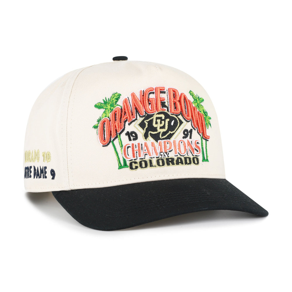 COLORADO BUFFALOES ORANGE BOWL PAST CHAMPS '47 HITCH NATURAL