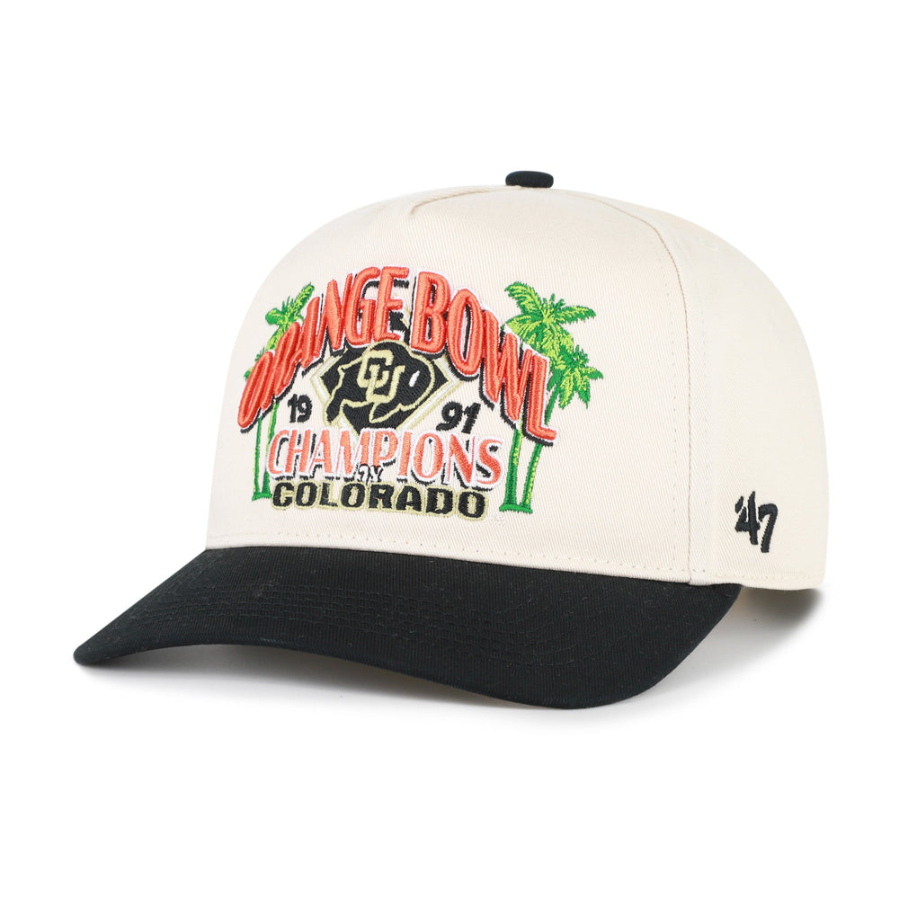 COLORADO BUFFALOES ORANGE BOWL PAST CHAMPS '47 HITCH NATURAL