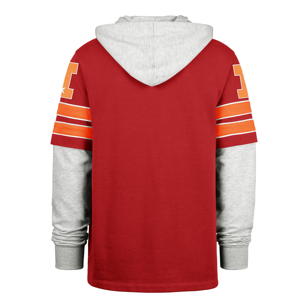 TAMPA BAY BUCCANEERS HISTORIC DOUBLE HEADER BLITZ '47 CORNERBACK LACER RACER RED