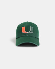 MIAMI HURRICANES MADHAPPY BOWTIE '47 CLEAN UP DARK GREEN