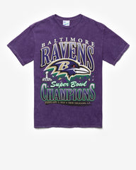 BALTIMORE RAVENS LOCKER VINTAGE '47 TUBULAR TEE DT PURPLE