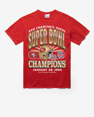 SAN FRANCISCO 49ERS LOCKER VINTAGE '47 TUBULAR TEE DT RED