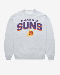 PHOENIX SUNS CAMPUS ARCH CLOUD '47 OVERSIZED CREW WOMENS RELAY GREY
