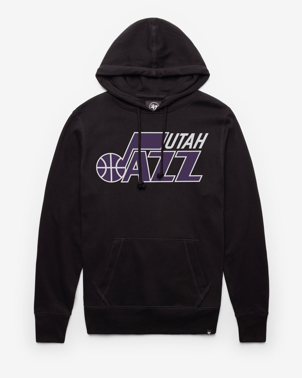 UTAH JAZZ IMPRINT '47 HEADLINE HOOD JET BLACK