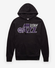 UTAH JAZZ IMPRINT '47 HEADLINE HOOD JET BLACK