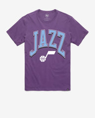 UTAH JAZZ WALK TALL '47 FRANKLIN TEE REGENT PURPLE