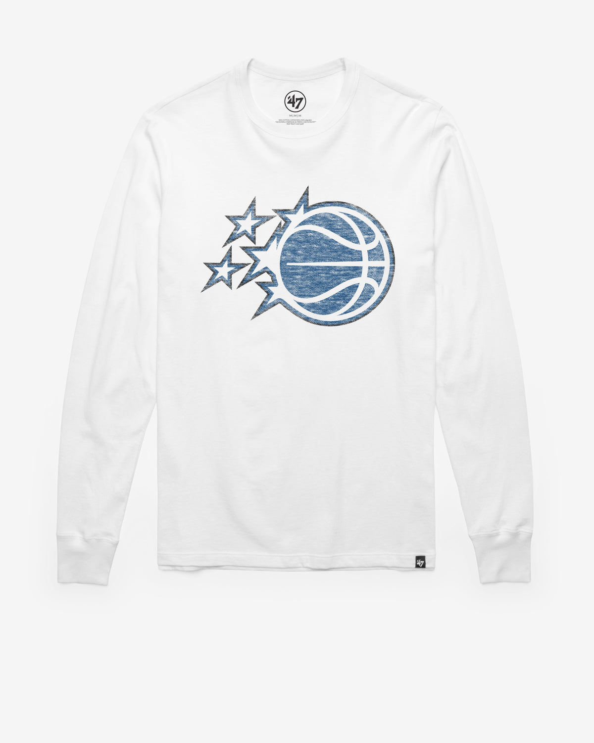 ORLANDO MAGIC PREMIER '47 FRANKLIN LONG SLEEVE TEE WHITE WASH