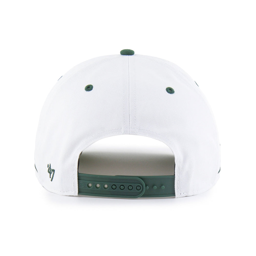 MICHIGAN STATE SPARTANS DIAMOND CUT '47 HITCH WHITE