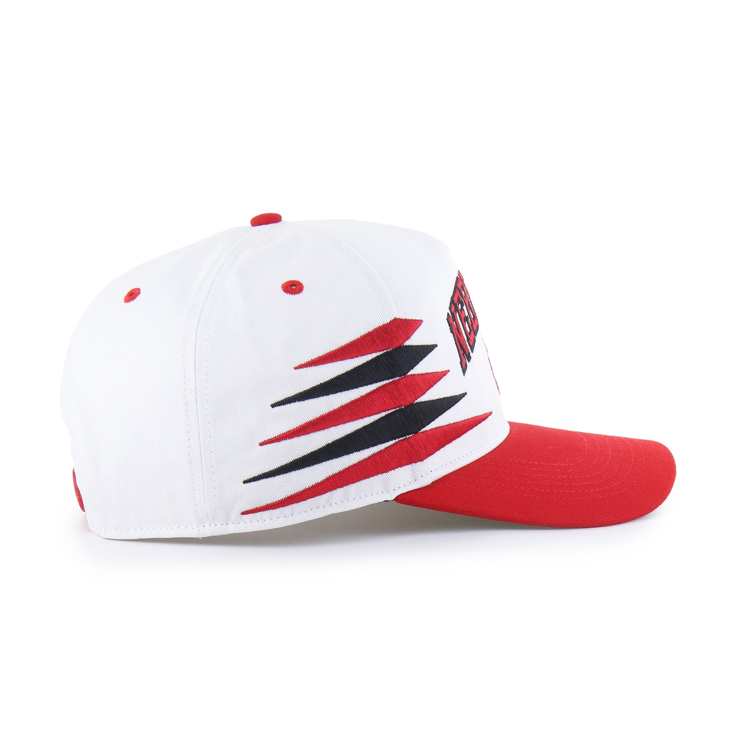 NEBRASKA CORNHUSKERS DIAMOND CUT '47 HITCH WHITE