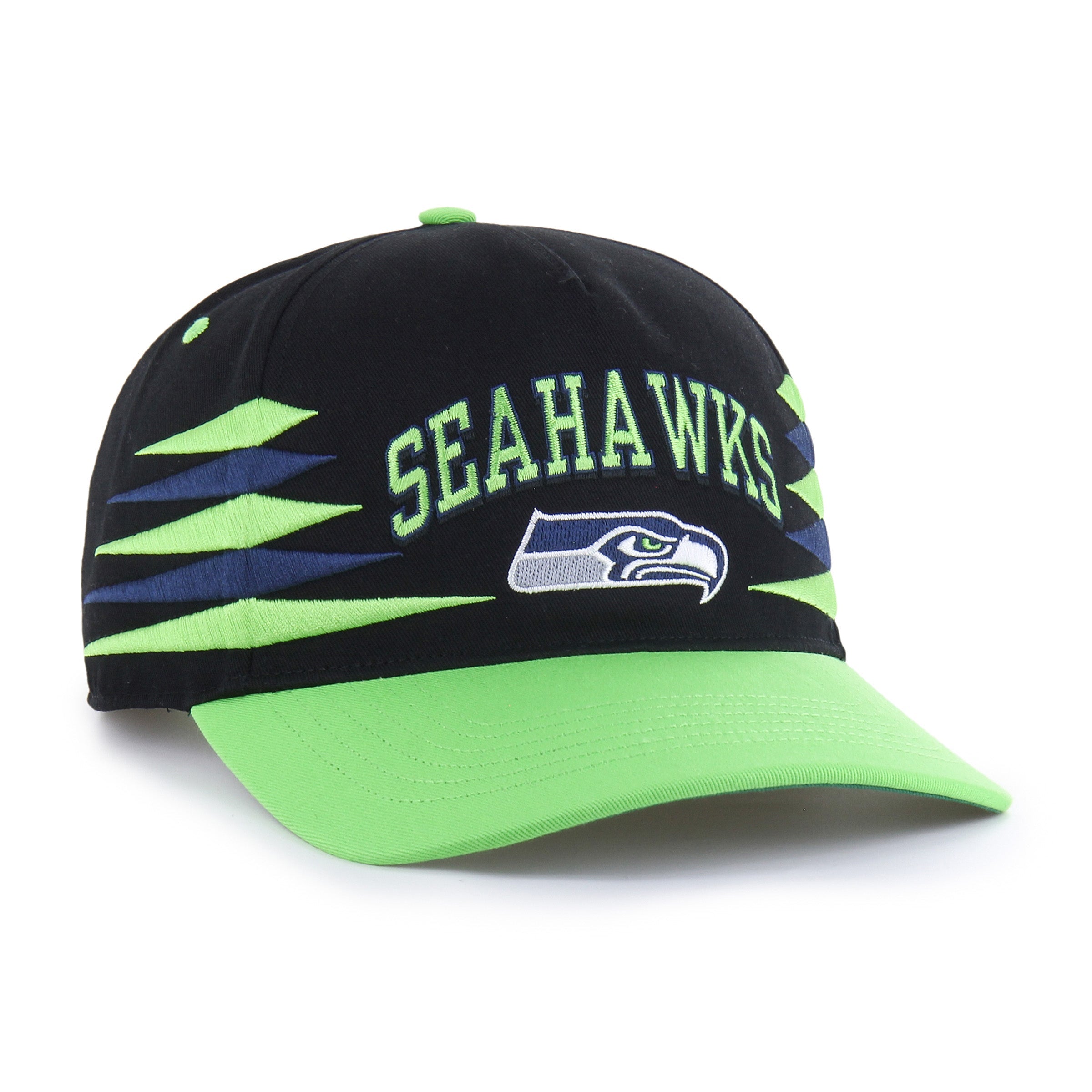 SEATTLE SEAHAWKS DIAMOND CUT '47 HITCH RF RELAXED FIT BLACK