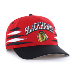 CHICAGO BLACKHAWKS DIAMOND CUT '47 HITCH RED