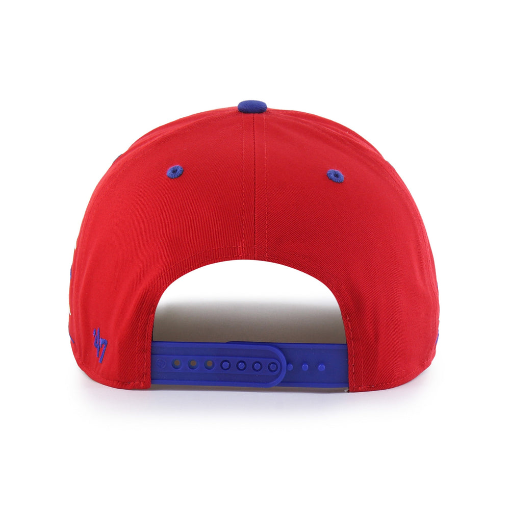 NEW YORK RANGERS DIAMOND CUT '47 HITCH RED