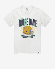 NOTRE DAME FIGHTING IRISH PRIME PLAY '47 FRANKLIN TEE WHITE WASH