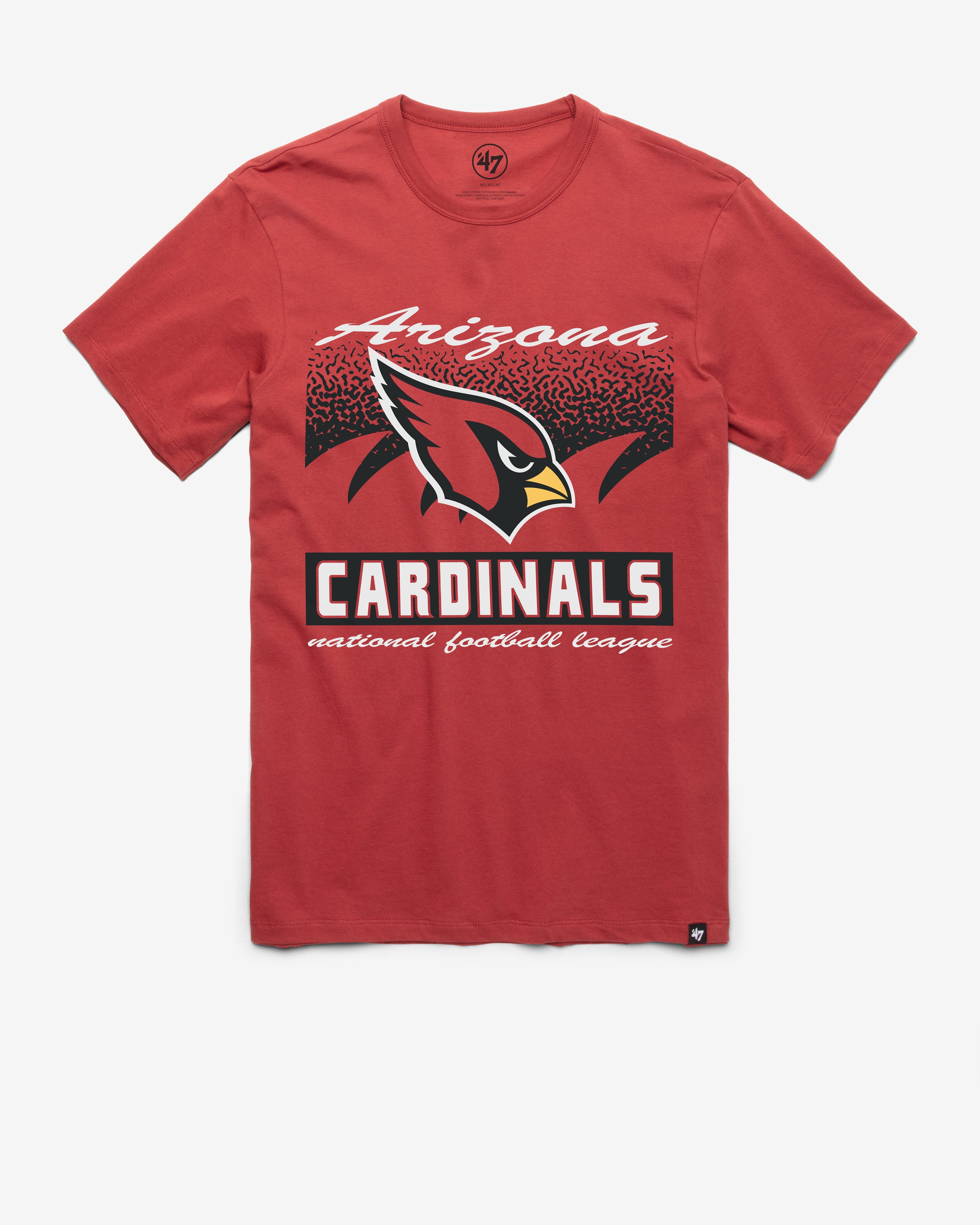 ARIZONA CARDINALS WAVE '47 FRANKLIN TEE MISSION RED