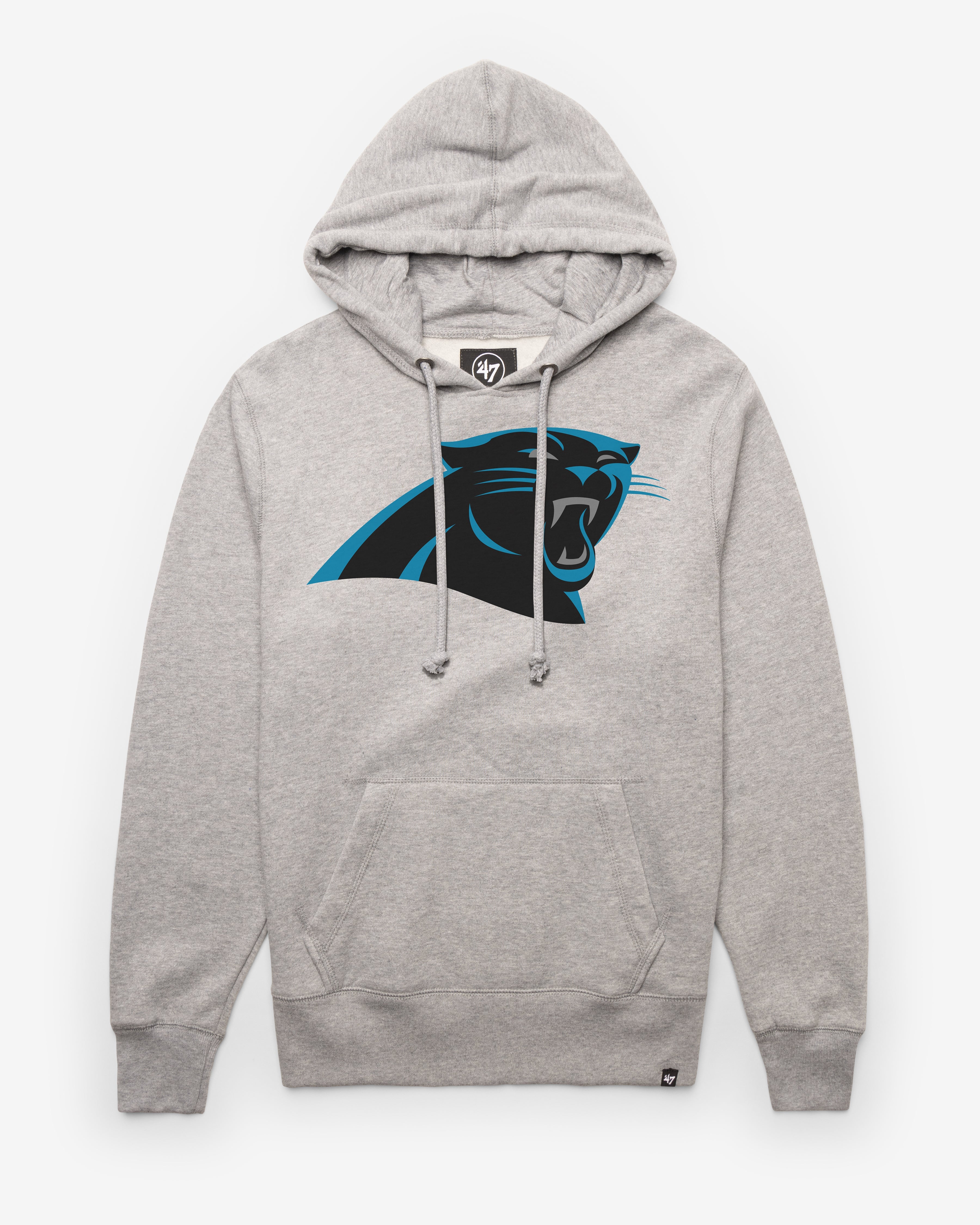 CAROLINA PANTHERS IMPRINT '47 HEADLINE HOOD SLATE GREY