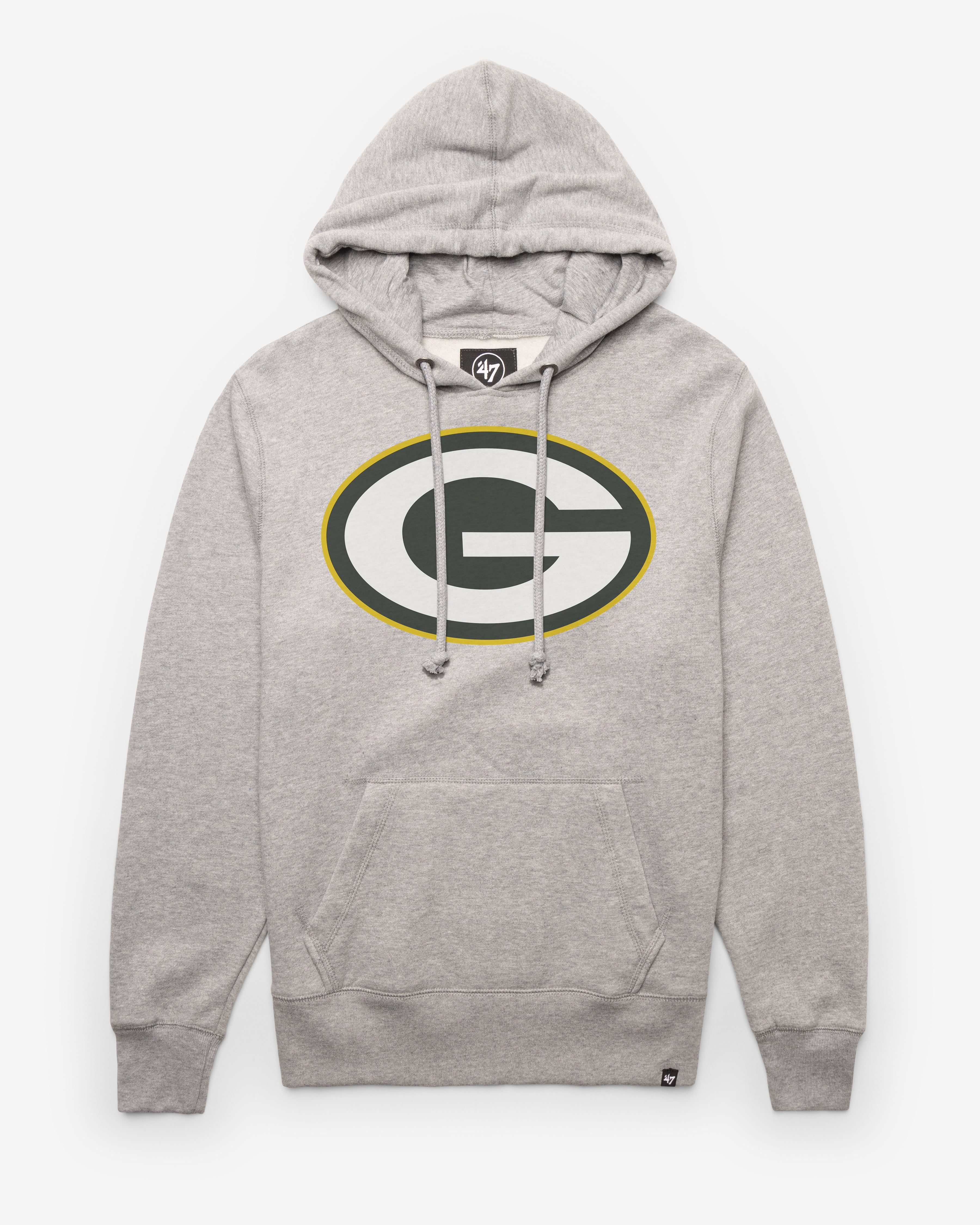 GREEN BAY PACKERS IMPRINT '47 HEADLINE HOOD SLATE GREY
