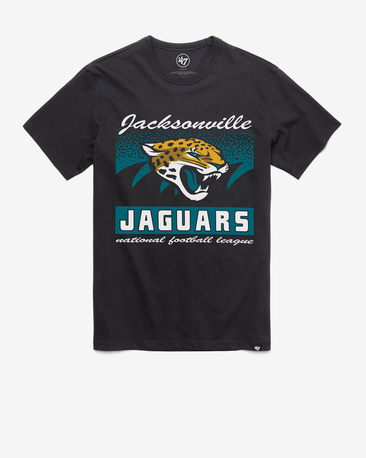 JACKSONVILLE JAGUARS WAVER '47 FRANKLIN TEE FLINT BLACK