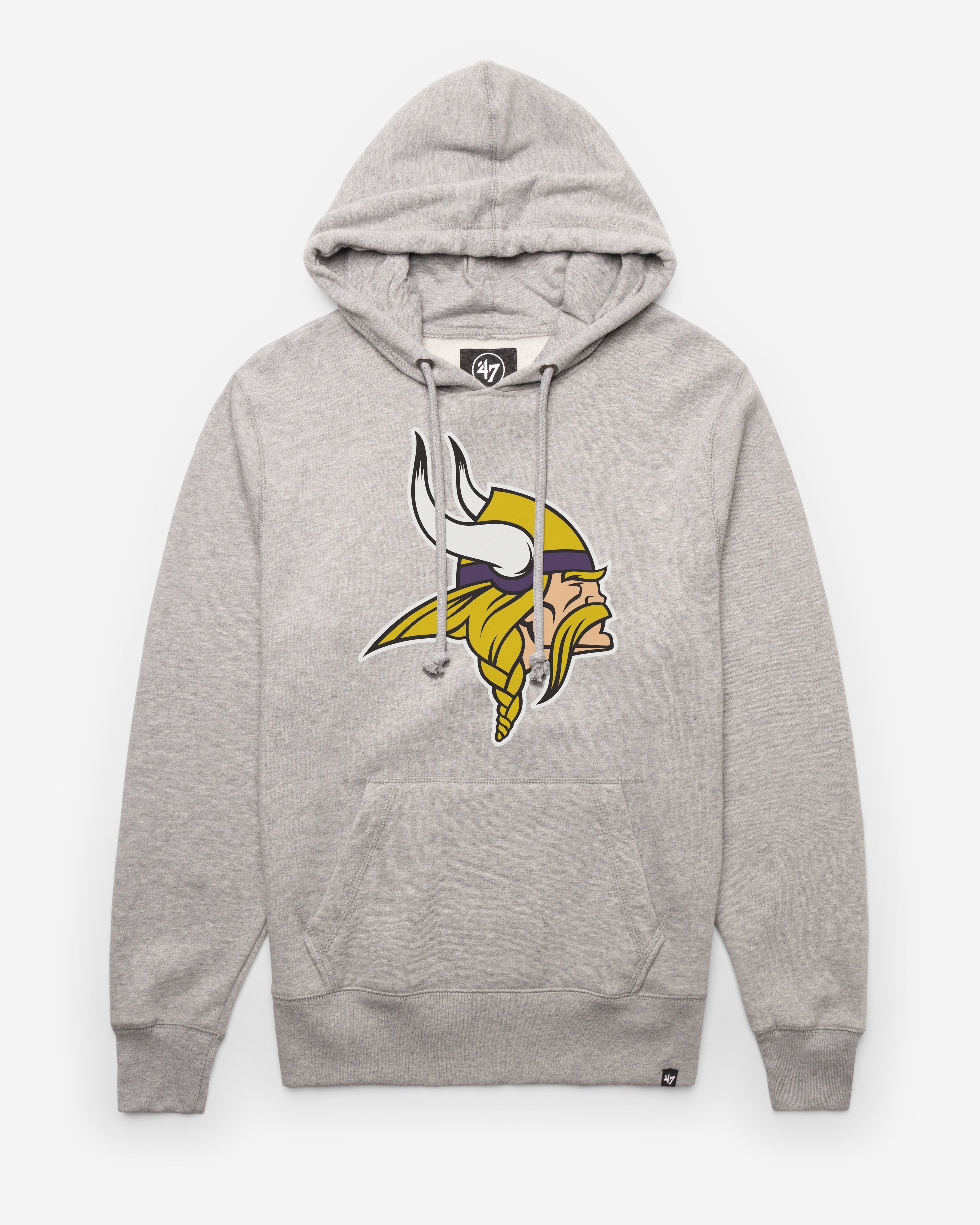 MINNESOTA VIKINGS IMPRINT '47 HEADLINE HOOD SLATE GREY