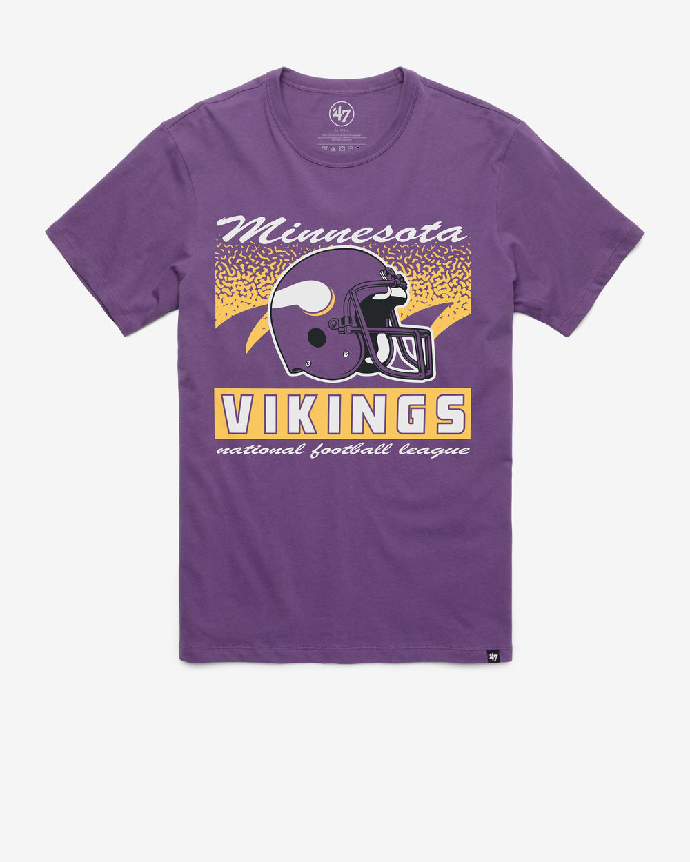 MINNESOTA VIKINGS WAVER '47 FRANKLIN TEE REGENT PURPLE