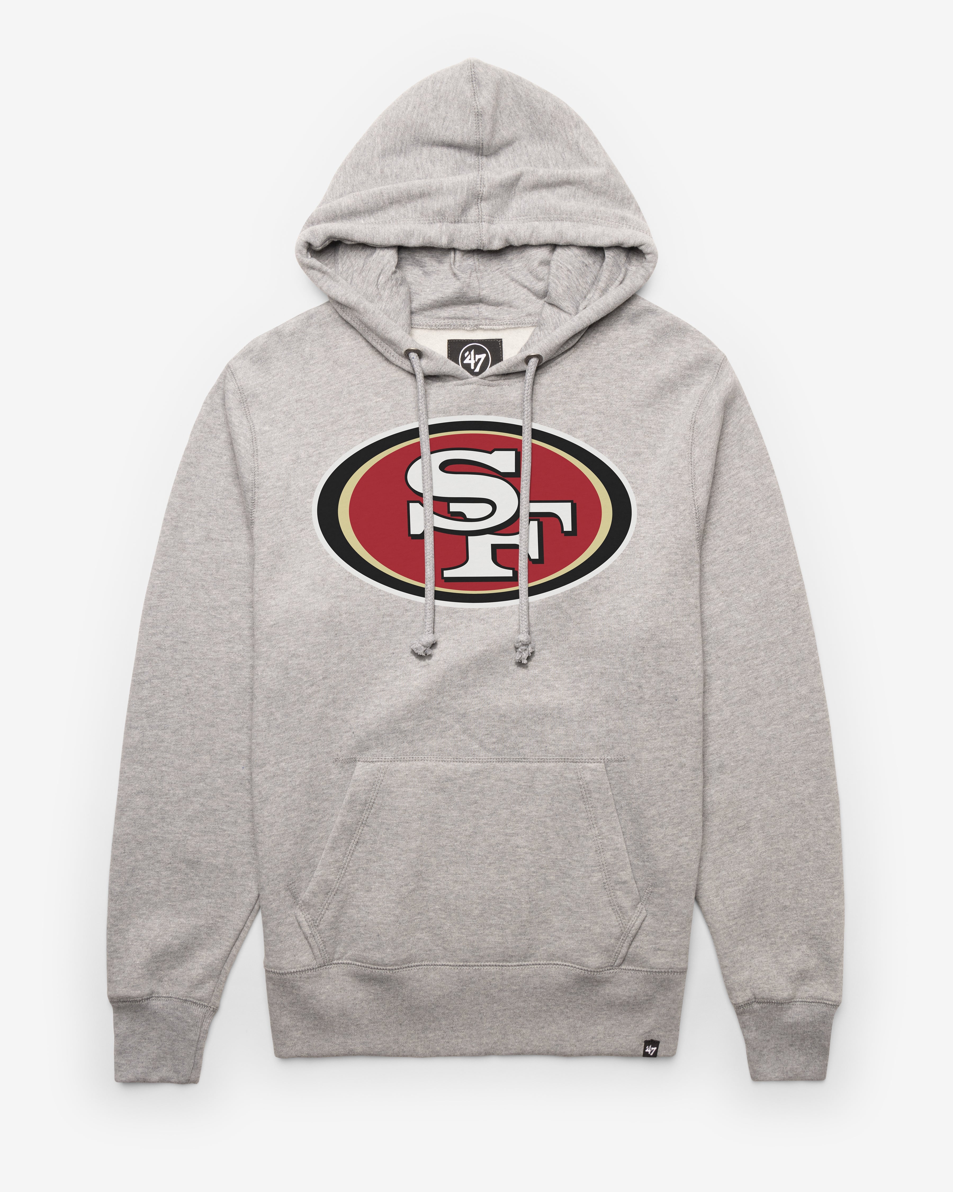 SAN FRANCISCO 49ERS IMPRINT '47 HEADLINE HOOD SLATE GREY