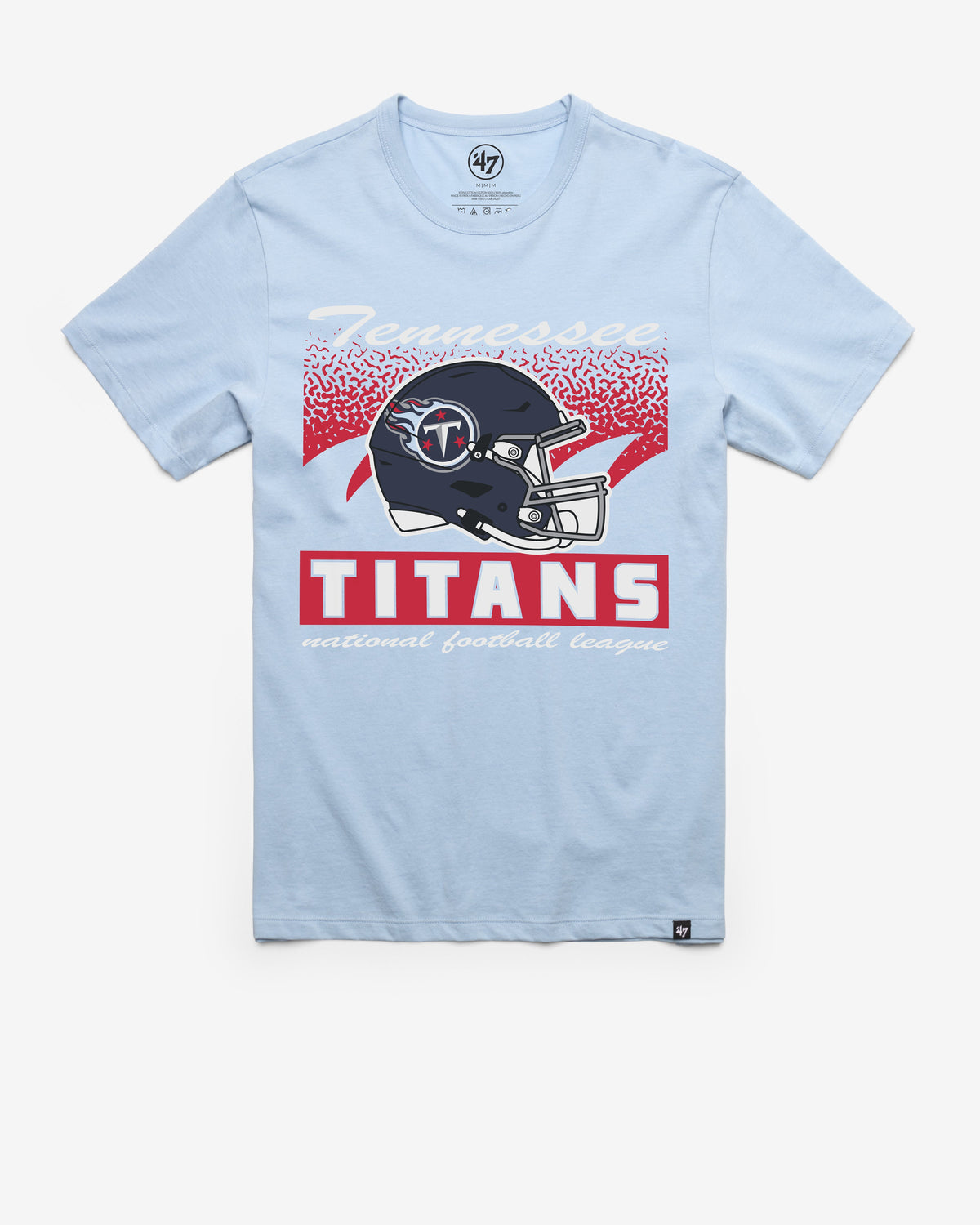 TENNESSEE TITANS WAVER '47 FRANKLIN TEE GULF BLUE