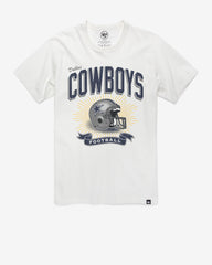 DALLAS COWBOYS HISTORIC PRIME PLAY '47 FRANKLIN TEE WHITE WASH
