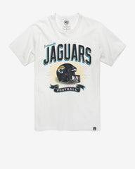 JACKSONVILLE JAGUARS HISTORIC PRIME PLAY '47 FRANKLIN TEE WHITE WASH