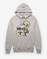 NEW ORLEANS SAINTS HISTORIC IMPRINT '47 HEADLINE HOOD SLATE GREY