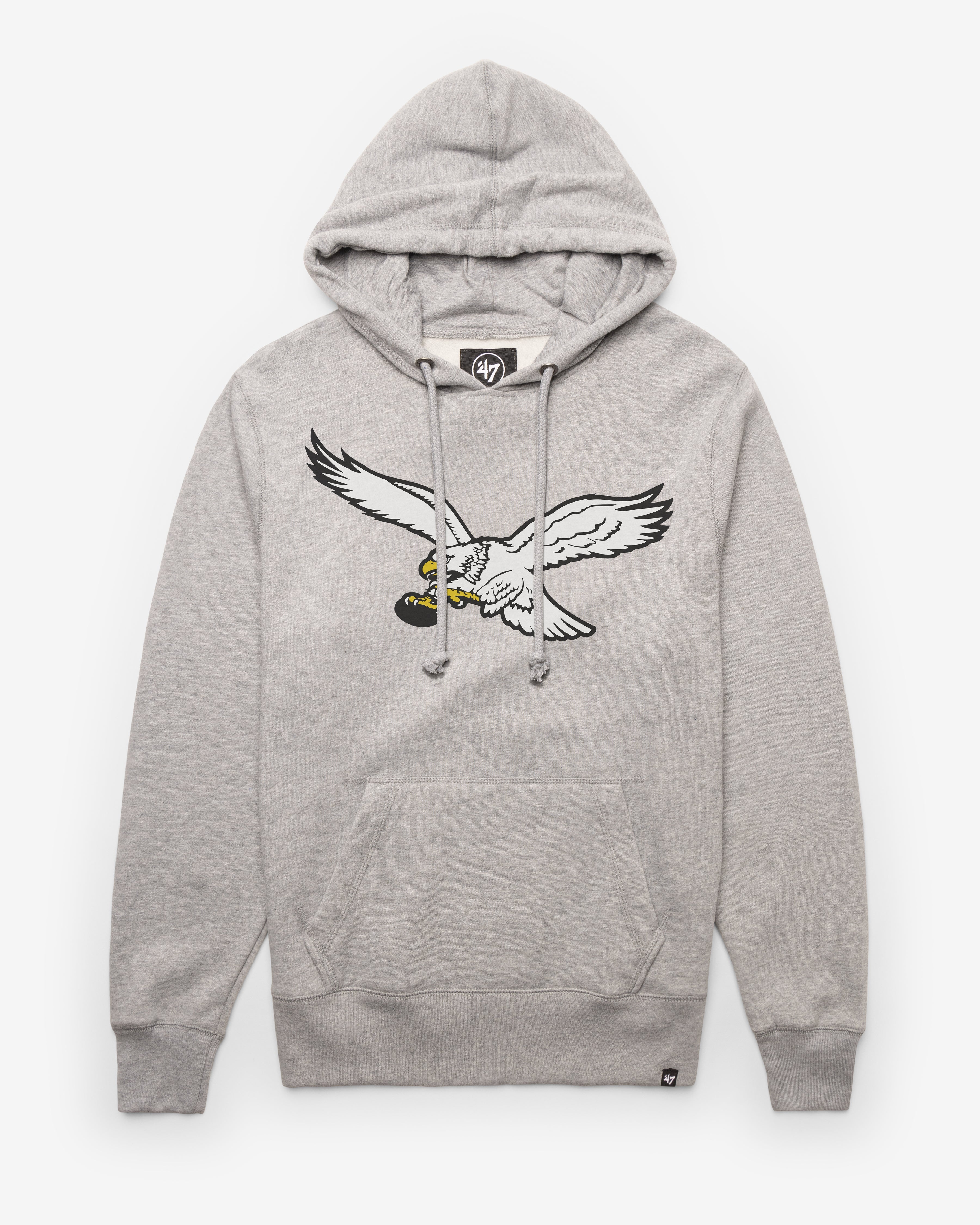 PHILADELPHIA EAGLES HISTORIC IMPRINT '47 HEADLINE HOOD SLATE GREY