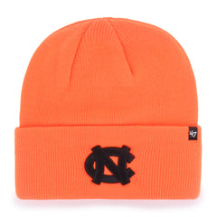 NORTH CAROLINA TAR HEELS UNC HUNTER '47 CUFF KNIT NEON ORANGE