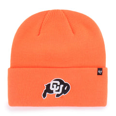 COLORADO BUFFALOES HUNTER '47 CUFF KNIT NEON ORANGE