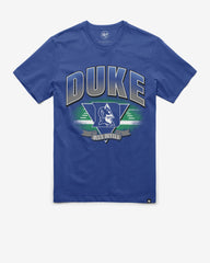 DUKE BLUE DEVILS ARENA FADE '47 FRANKLIN TEE JETTY BLUE