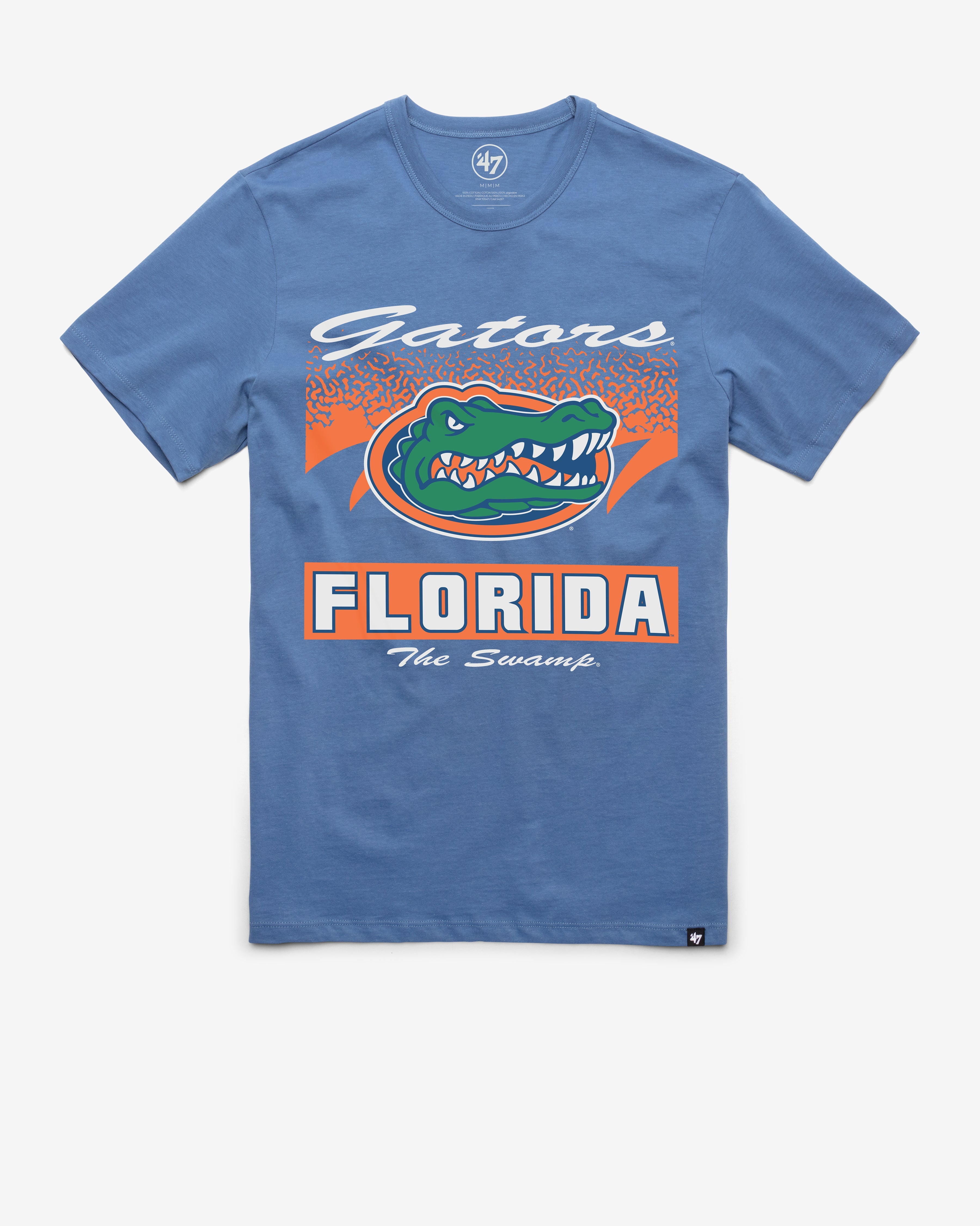 FLORIDA GATORS WAVER '47 FRANKLIN TEE CADET BLUE