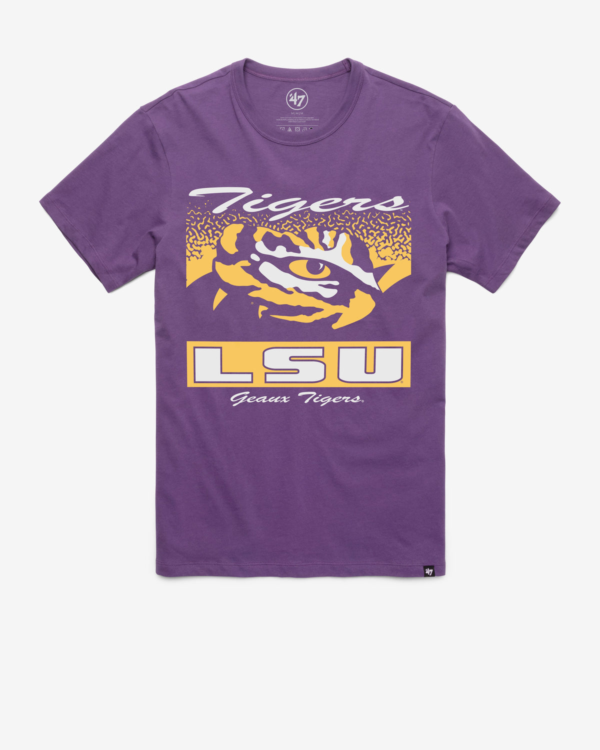 LOUISIANA STATE TIGERS LSU WAVER '47 FRANKLIN TEE REGENT PURPLE