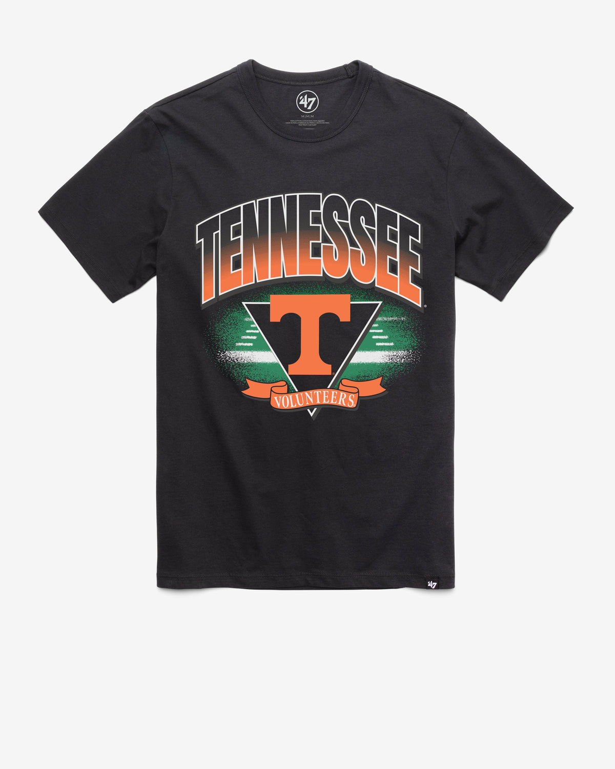 TENNESSEE VOLUNTEERS ARENA FADE '47 FRANKLIN TEE FLINT BLACK