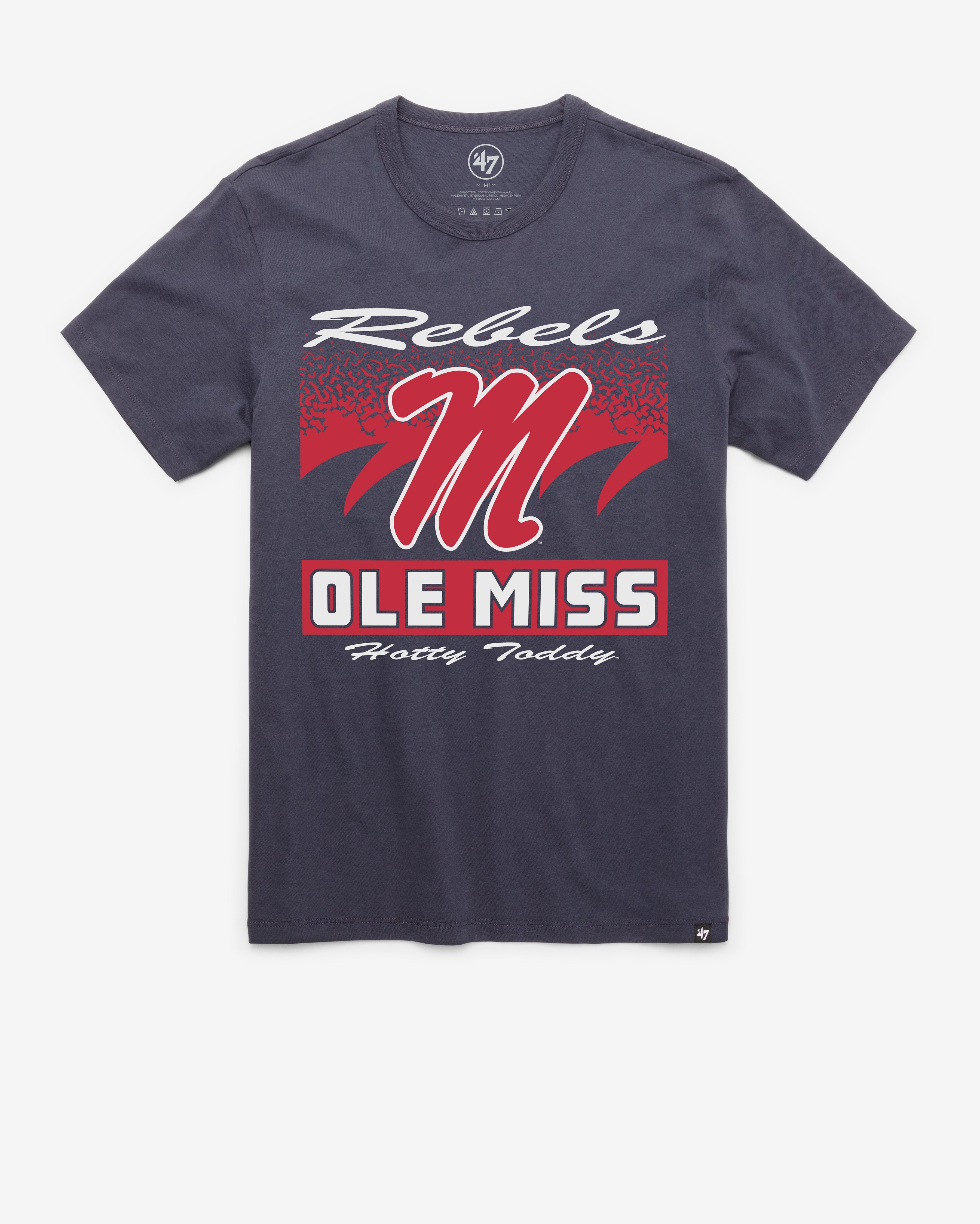 MISSISSIPPI REBELS WAVER '47 FRANKLIN TEE ATLAS BLUE