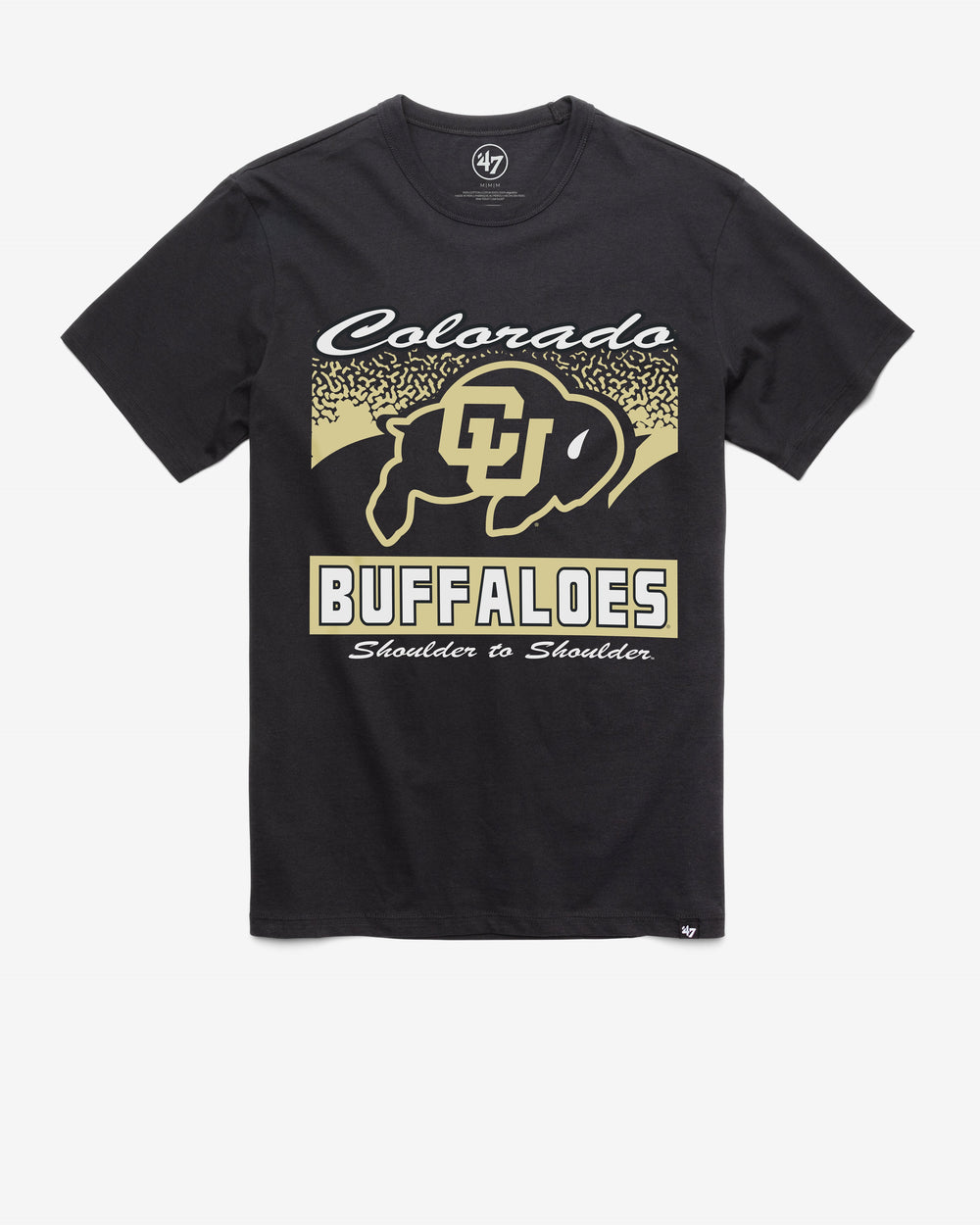 COLORADO BUFFALOES WAVER '47 FRANKLIN TEE FLINT BLACK